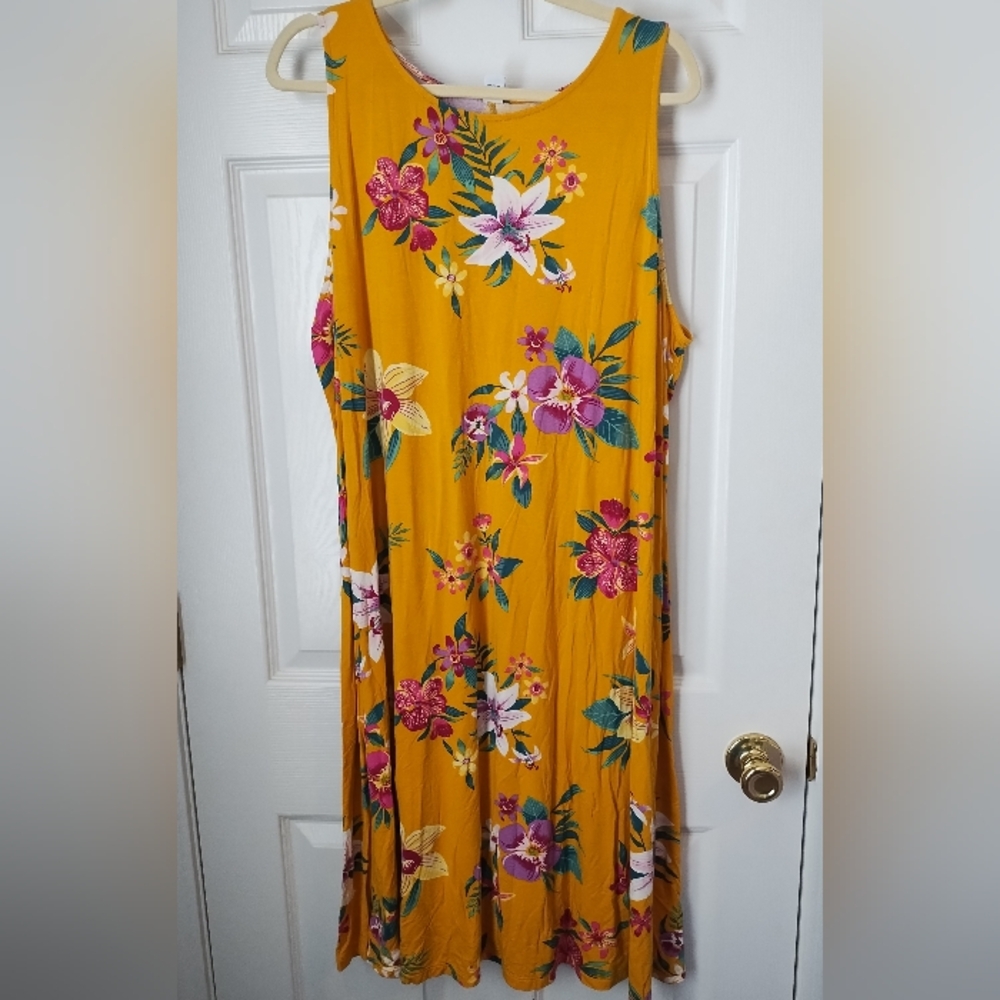 Old Navy Floral Sleeveless Dress